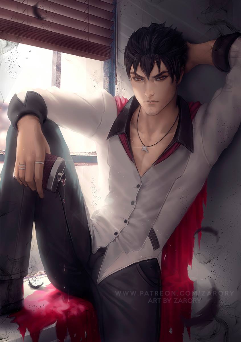 Фото Qrow Branwen / Кроу Бранвен из аниме RWBY / Красный, Белый, Черный,  Желтый, by Zarory