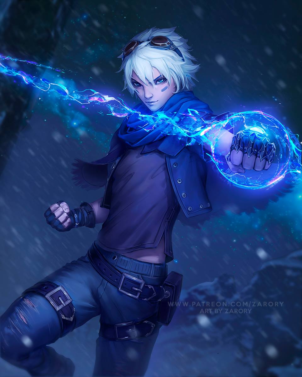 Фото Ezreal / Эзреаль из игры League of Legends / Лига Легенд, by Zarory