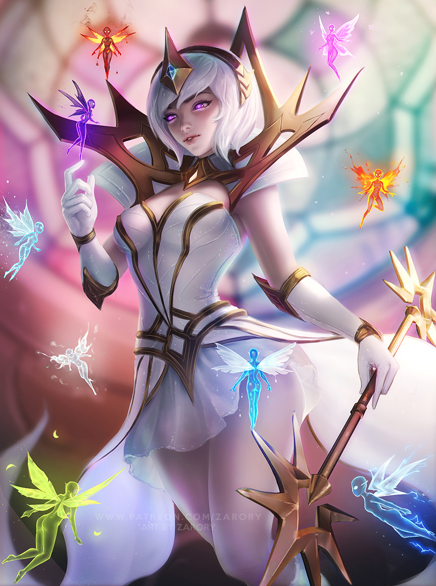 Фото Elementalist Lux / Элементалист Люкс из игры League of Legends / Лига  Легенд, by Zarory