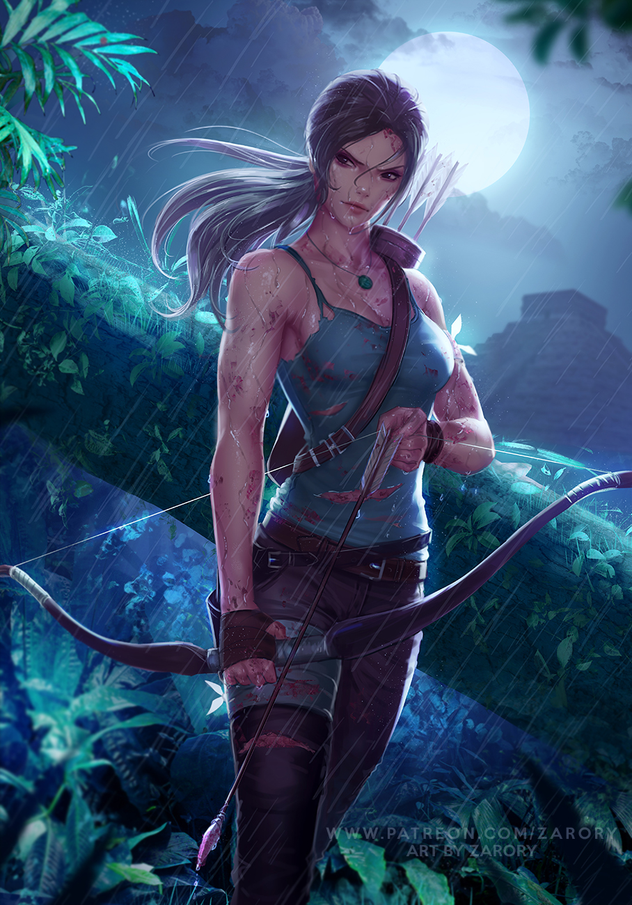 Фото Lara Croft / Лара Крофт из игры Lara Croft: Tomb Raider / Лара Крофт:  Расхитительница гробниц, by Zarory