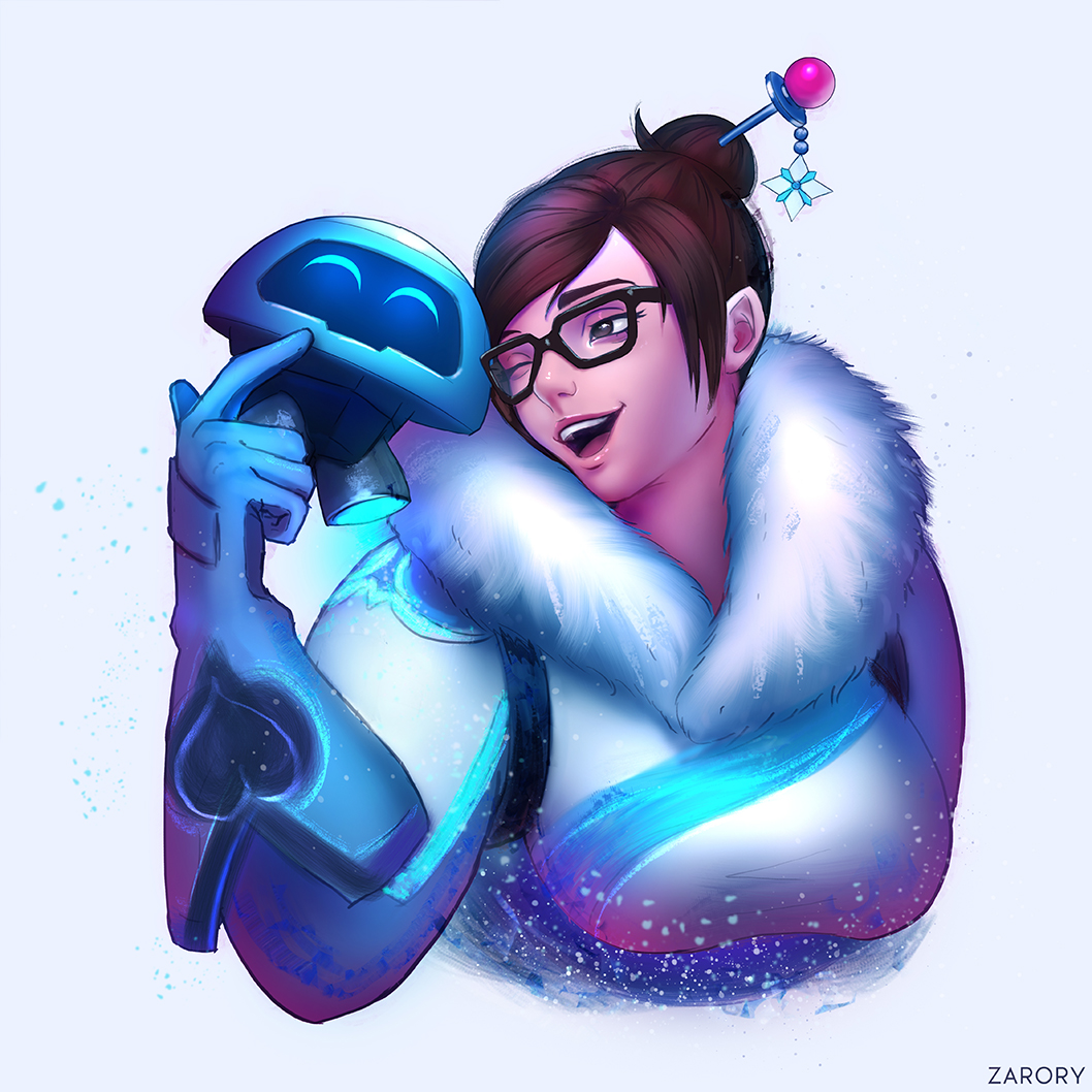 Фото Mei Мэй Лин Чжоу Mei Ling Zhou из игры Overwatch Дозор By