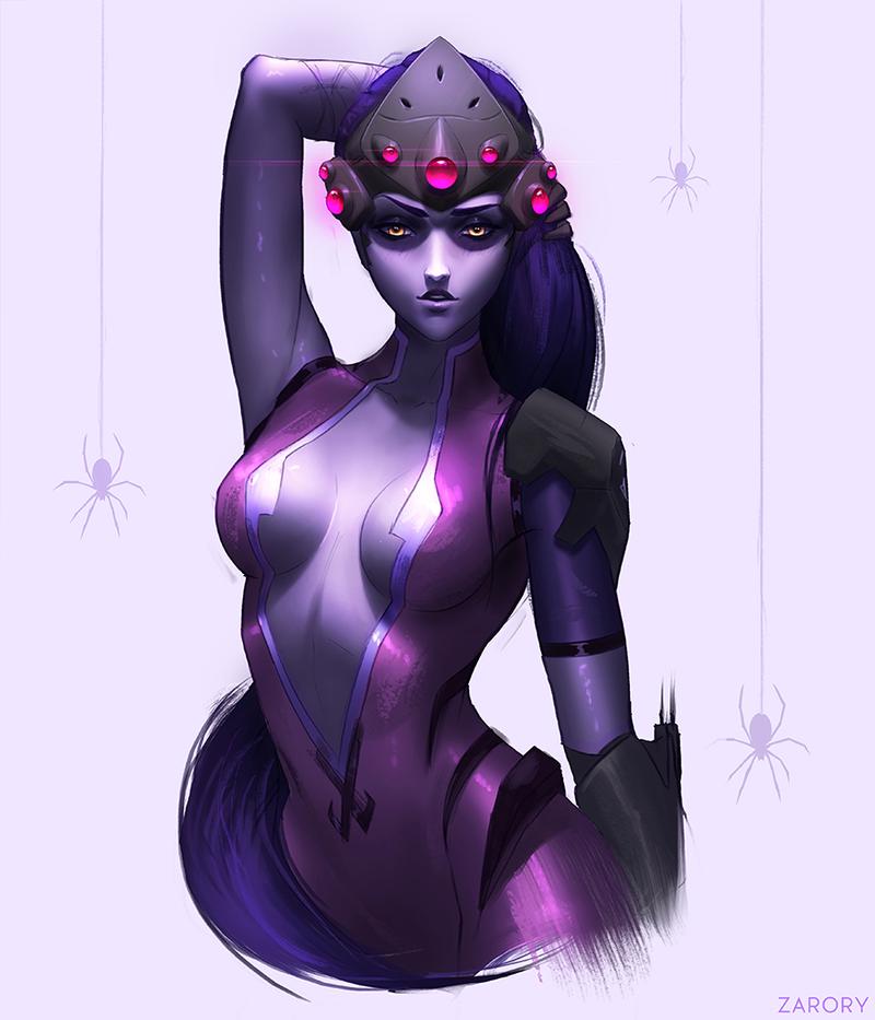 Фото Widowmaker / Роковая Вдова / Amelie Lacroix / Амели Лакруа из игры Overwatch / Дозор, by Zarory