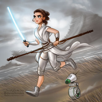 Фото Leia Organa Solo / Лея Органа-Соло из фильма Star Wars: The Rise of Skywalker / Звездные войны: Скайуокер. Восход, by daekazu