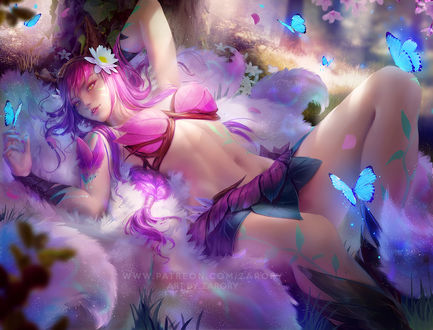 Фото Elderwood Ahri / Элдервуд Ари из игры League of Legends / Лига Легенд, by Zarory