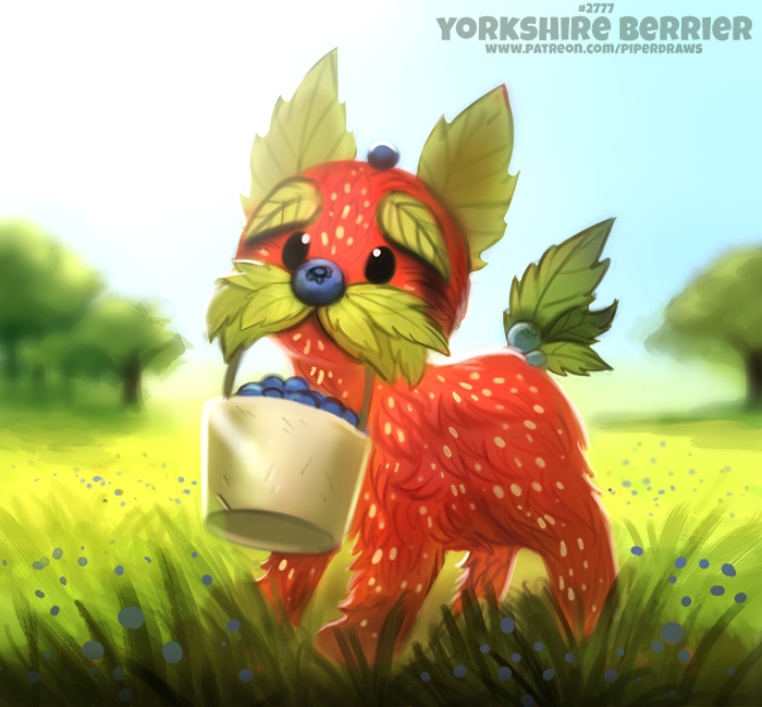 Фото Клубный пес с ведром (Yorkshire Berrier), by Cryptid-Creations