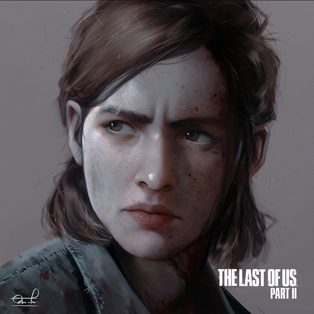 Фото Рыжеволосая зеленоглазая девушка-персонаж Элли из компьютерной игры 2013 года The Last of Us, и протагонист The Last of Us Part II, by razaras