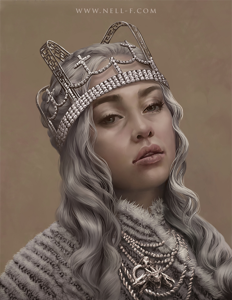 Фото Daenerys Targaryen / Дейнерис Таргариен из сериала Game Of Trones / Игра  Престолов, by nell-fallcard