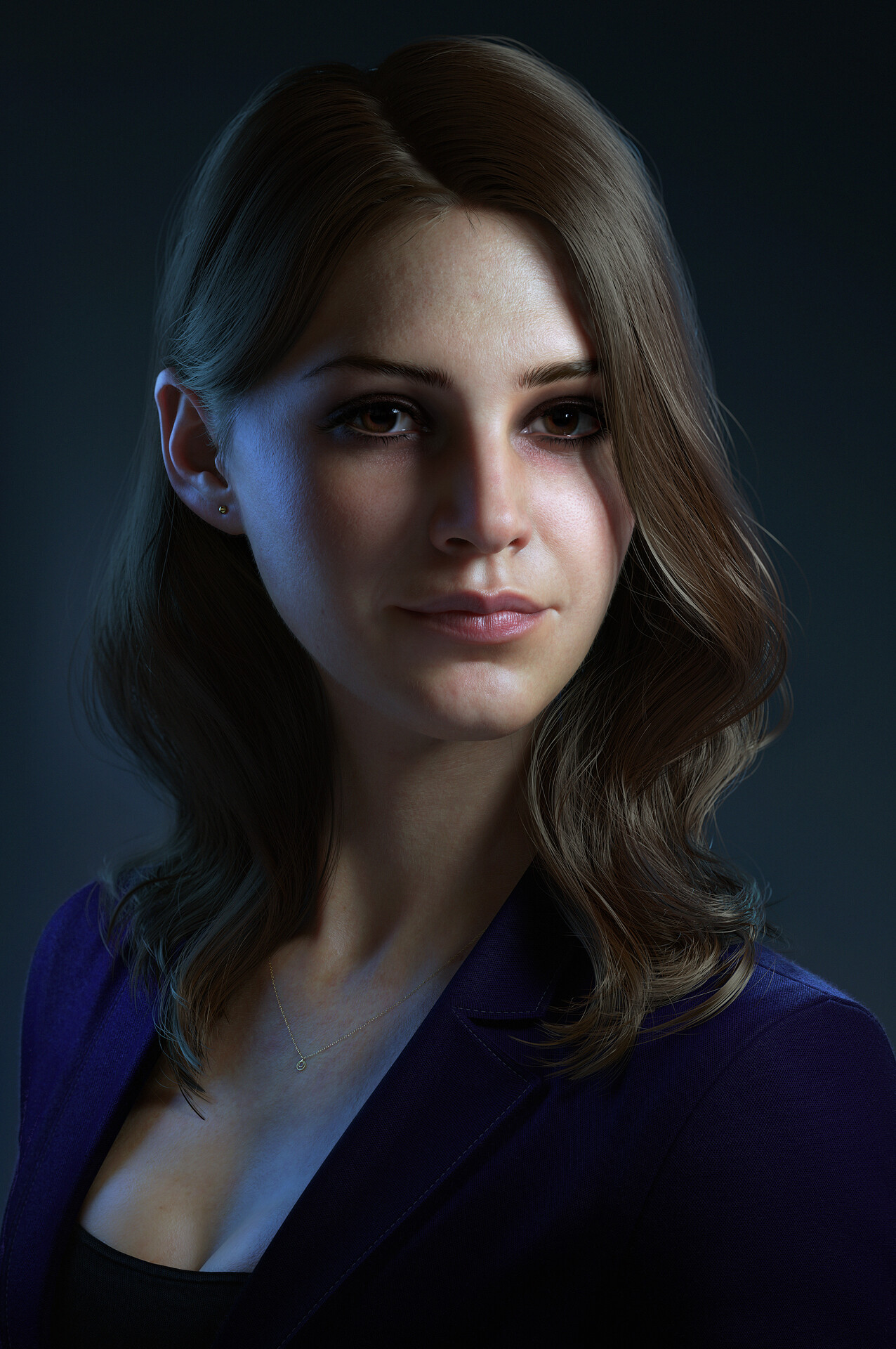 Фото Girl Portrait / Портрет Девушки, 3d художник Artur Tarnowski студии CD  PROJEKT RED