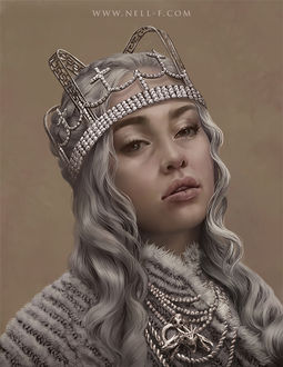 Фото Daenerys Targaryen / Дейнерис Таргариен из сериала Game Of Trones / Игра Престолов, by nell-fallcard