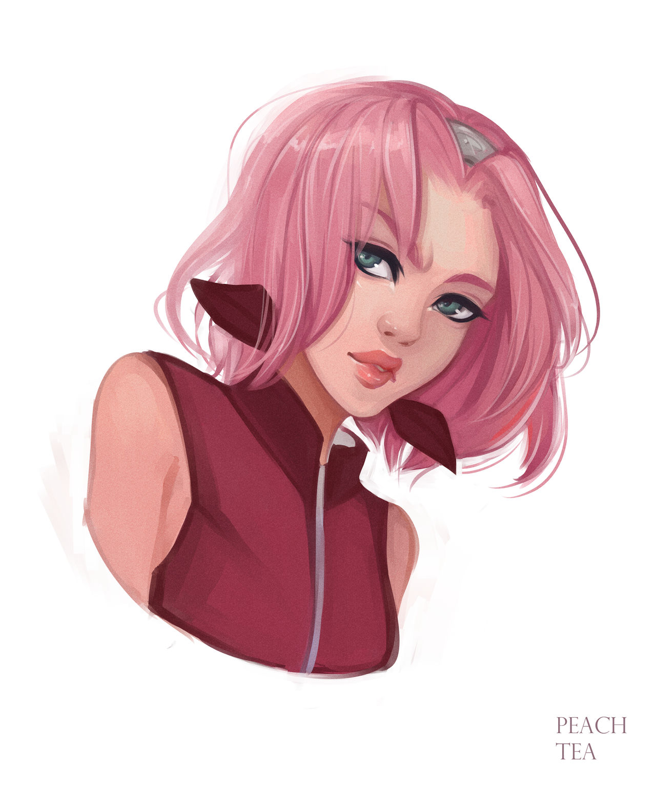 Фото Sakura Haruno / Сакура Харуно из аниме Naruto / Наруто, by PeachTea