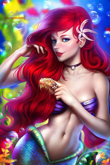 Фото Ариель / Ariel из мультфильма Русалочка / The Little Mermaid, by AyyaSAP
