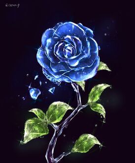 Фото Хрустальная роза на темном фоне, by cocon (© chucha), добавлено: 29.09.2021 09:42