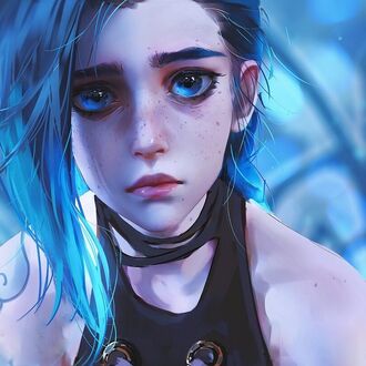 Фото Jinx / Джинкс, видеоигра League of Legends / Лига Легенд и анимационного сериала Arcane
