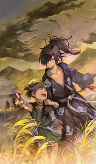 Фото Дороро / Dororo и Хяккимару / Hyakkimaru из аниме Дороро / Dororo