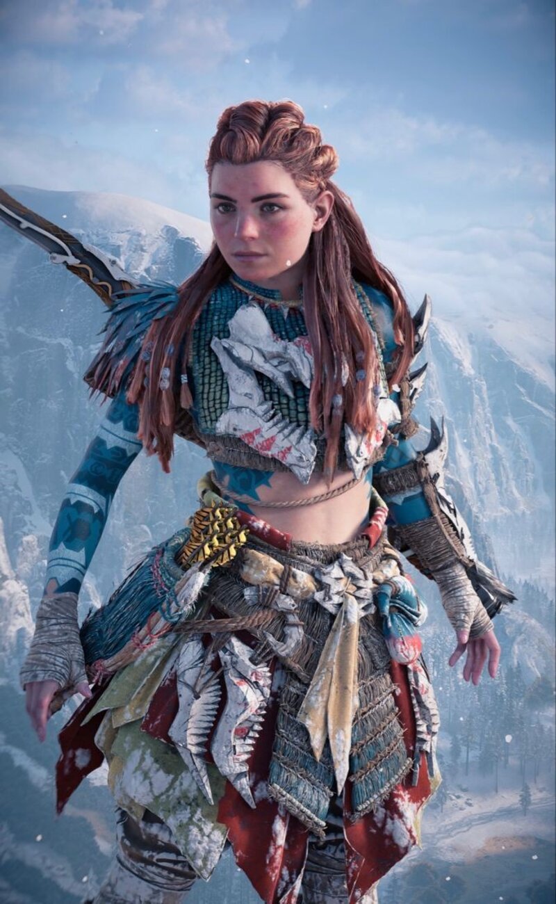 Фото Aloy / Элой из игр Horizon Zero Dawn и Horizon Forbidden West