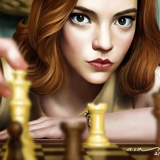 Beth Harmon - The Queen's Gambit by ItsGiuly on DeviantArt