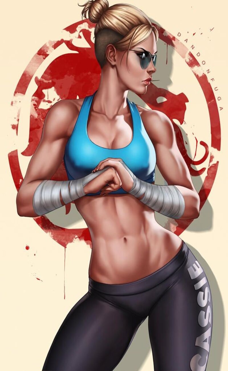 Фото Cassie Mortal Kombat