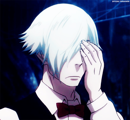 Анимация Decim / Деким из аниме Death Parade / Смертельный парад, гифка Decim / Деким из аниме Death Parade / Смертельный парад