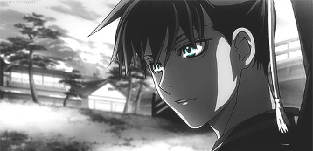 Анимация Хэйсукэ Тодо / Todo Heysuke из аниме Сказание о Демонах бледно-розовой сакуры / Hakuouki / Hakuoki Shinsengumi Kitan