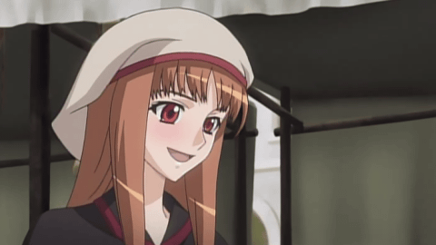Анимация Holo / Horo / Холо / Хоро из аниме Волчица и пряности / Spice and Wolf / Ookami to Koushinryou, гифка Holo / Horo / Холо / Хоро из аниме Волчица и пряности / Spice and Wolf / Ookami to Koushinryou
