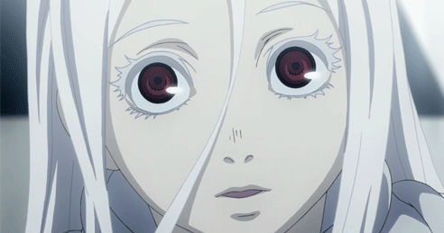 Анимация Shiro / Сиро из аниме: Страна чудес смертников / Deadman Wonderland, гифка Shiro / Сиро из аниме: Страна чудес смертников / Deadman Wonderland