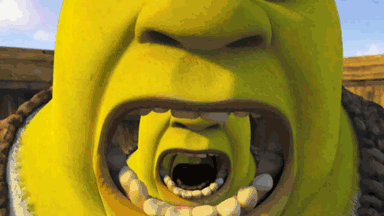 Анимация Шрек / Shrek в бесконечности, гифка Шрек / Shrek в бесконечности