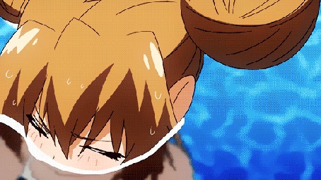 Анимация Aisaka Taiga / Тайга Айсака из аниме Toradora / Торадора