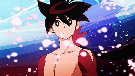 Анимация Шичика Ясури / Shichika Yasuri из аниме Истории катан / Katanagatari