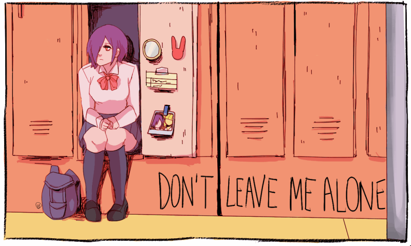 Анимация Touka Kirishima / Тока Киришима из аниме Tokyo Ghoul / Токийский монстр (dont leave me alone / не оставляй меня одну), гифка Touka Kirishima / Тока Киришима из аниме Tokyo Ghoul / Токийский монстр (dont leave me alone / не оставляй меня одну)