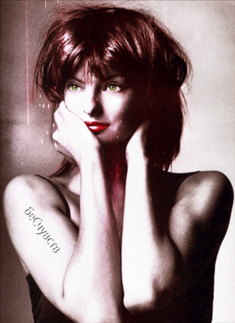 Анимация Линда Евангелиста - одна из супермоделей 1990-х годов, фотограф Irving Penn (ретушь и анимация Анна-БеСчувств), гифка Линда Евангелиста - одна из супермоделей 1990-х годов, фотограф Irving Penn (ретушь и анимация Анна-БеСчувств)