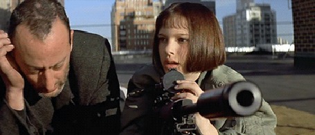 Анимация Главные герои фильма Леон, The Professional by Luc Besson