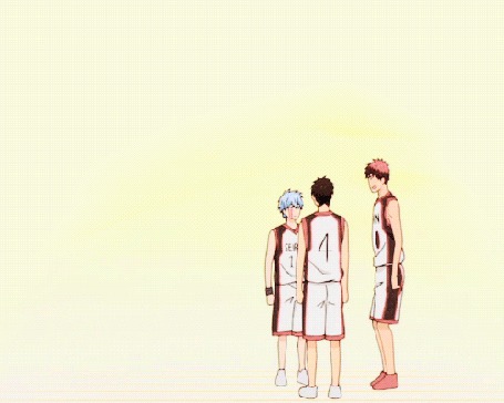 Анимация Падающий в обморок Tetsuya Kuroko / Тэцуя Куроко из аниме Kuroko no Basket / Баскетбол Куроко (Kuroko!)