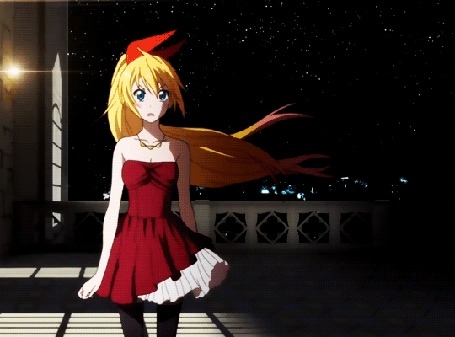 Анимация Читогэ Кирисаки / Сhitoge Кirisaki из аниме Притворная любовь / Nisekoi