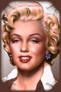 Анимация Красавица Мэрилин Монро / Marilyn Monroe, гифка Красавица Мэрилин Монро / Marilyn Monroe