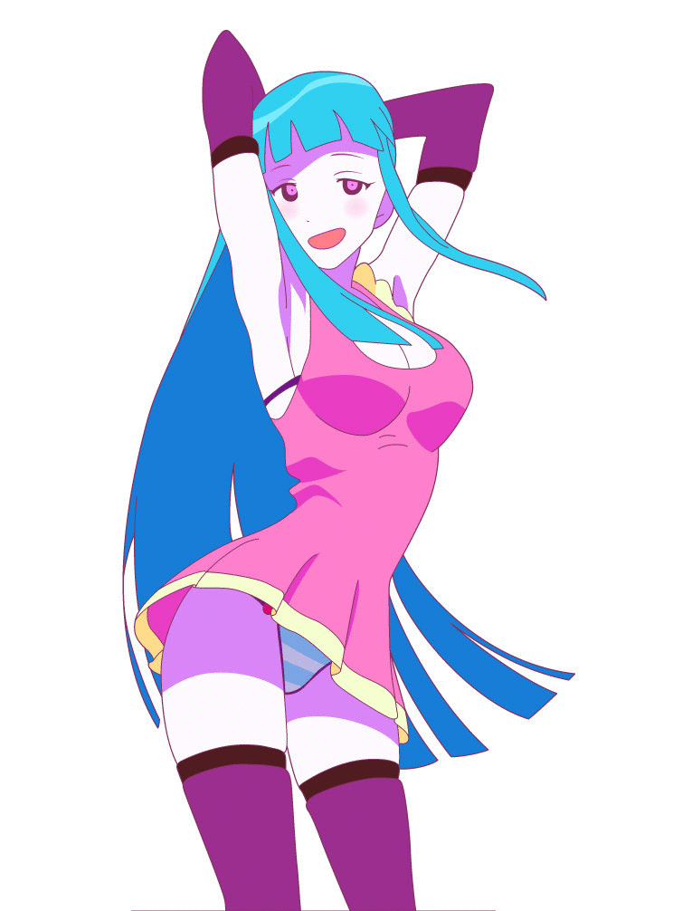 Anime girl dance gif