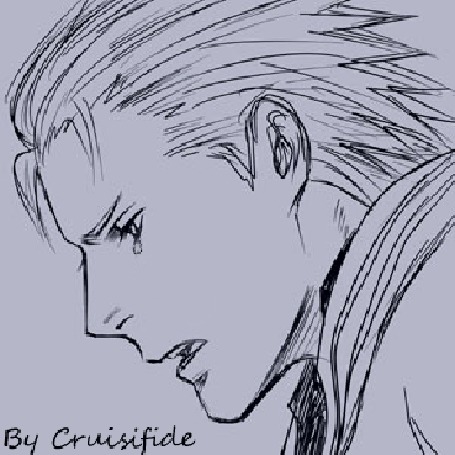 Анимация Гокудера Хаято, персонаж аниме Репетитор-киллер Реборн! /Katekyo Hitman Reborn!/ плачет, не скрывая слез, byCruisifide