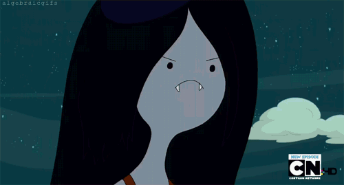 Анимация У Марселин / Marceline из глаз извергается пламя, мультсериал Adventure Time / Время Приключений, гифка У Марселин / Marceline из глаз извергается пламя, мультсериал Adventure Time / Время Приключений