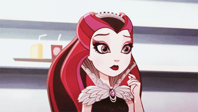 Анимация Raven Queen / Рейвен Квин из мультфильма Ever After High / Эвер афтер хай, гифка Raven Queen / Рейвен Квин из мультфильма Ever After High / Эвер афтер хай