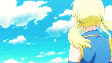 Анимация Люси Хартфилия / Lucy Heartfilia из аниме Хвост феи / Fairy Tail