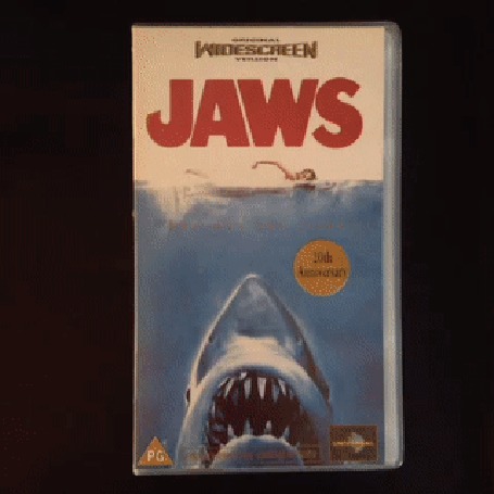 Анимация Диск с фильмом Jaws / Челюсти