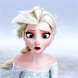 Анимация Печальная Эльза / Elsa, Мультфильм Холодное сердце / Frozen, гифка Печальная Эльза / Elsa, Мультфильм Холодное сердце / Frozen