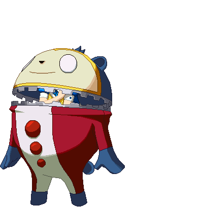 Анимация Из костюма Кумады Тедди / Kumada Teddie вылез Кинтоки Додзи / Kintoki Doji в образе Алисы / Alice из аниме Персона 4: Золотое издание / Persona 4 The Golden Animation, гифка Из костюма Кумады Тедди / Kumada Teddie вылез Кинтоки Додзи / Kintoki Doji в образе Алисы / Alice из аниме Персона 4: Золотое издание / Persona 4 The Golden Animation