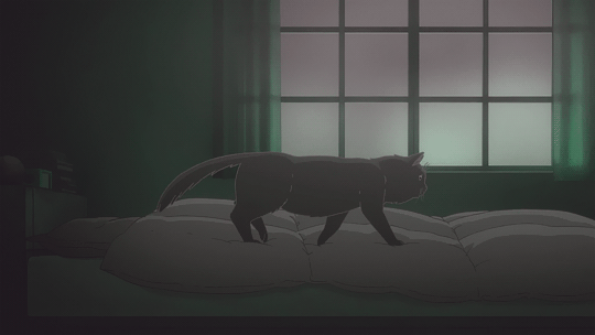 Анимация Кот Дару / Daru из аниме Она и ее кот: Все меняется / Kanojo to Kanojo no Neko: Everything Flows, гифка Кот Дару / Daru из аниме Она и ее кот: Все меняется / Kanojo to Kanojo no Neko: Everything Flows