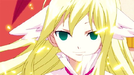 Анимация Мавис Вермиллион / Mavis Vermillion из аниме Хвост феи / Fairy Tail