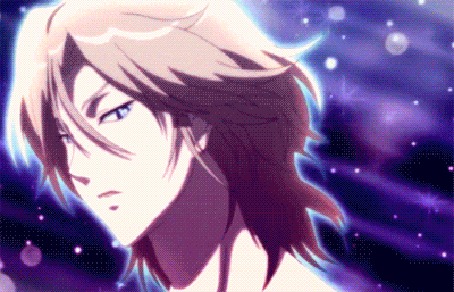 Анимация Эн Юфуин / En Yufuin / Сверкающий принц - лазурный защитник / Battle Lover Cerulean из аниме Красавцы-старшеклассники на страже Земли: Во имя Любви! / Binan Koukou Chikyuu Boueibu Love!
