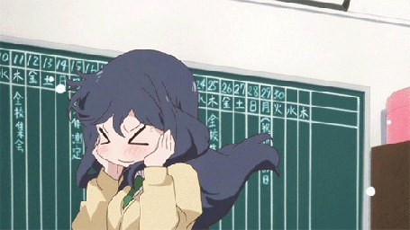 Анимация Нацуо Маки / Natsuo Maki из аниме Лаборатория любви / Love Lab