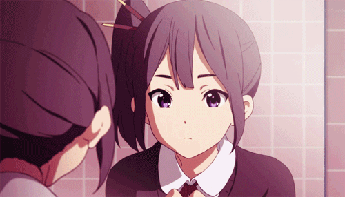 Анимация Шиори Асагири / Shiori Asagiri из аниме Магазинчик Тамако / Tamako Market, гифка Шиори Асагири / Shiori Asagiri из аниме Магазинчик Тамако / Tamako Market
