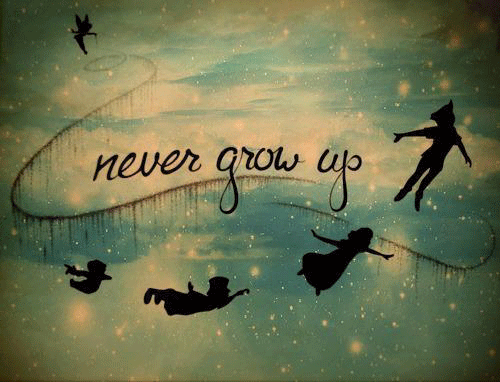 Анимация Летающие люди / never grow up, гифка Летающие люди / never grow up