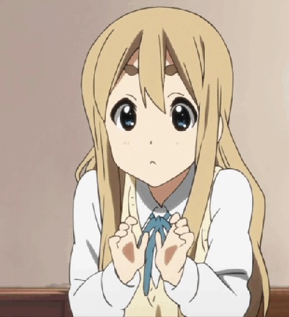 Анимация Цумуги Котобуки / Tsumugi Kotobuki из аниме Кэйон! / K-On!