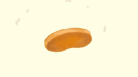 Анимация Блинчики с маслом